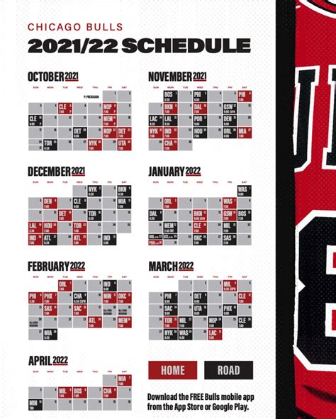 chicago bulls schedule 2021